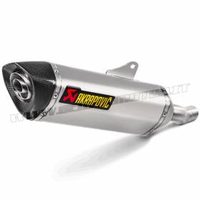 Exhaust Stainless Steel Approved Muffler Akrapovic Honda CBR 500R 2016 > 2020