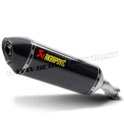 S-H5SO2-HRC Exhaust Carbon Approved Muffler Akrapovic for Honda CB 400X 2013 > 2015
