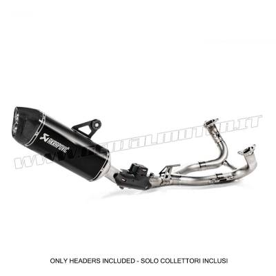 E-B12R7/1 Inox Optional Headers Not Approved Akrapovic for BMW Mufflers R1250R - RS 2019 > 2024