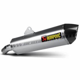 Exhaust Titanium Approved Muffler Akrapovic for Bmw F800R 2009 > 2016