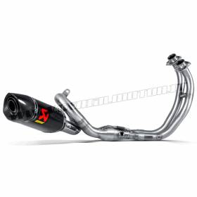 Full System Exhaust Carbon Akrapovic Racing Line for YAMAHA FZ7 2014 > 2024