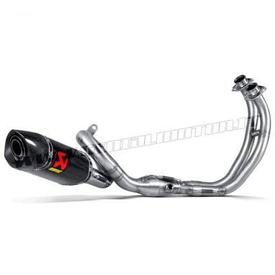 S-Y7R2-AFC Full System Exhaust Carbon Akrapovic Racing Line for YAMAHA FZ7 2014 > 2024