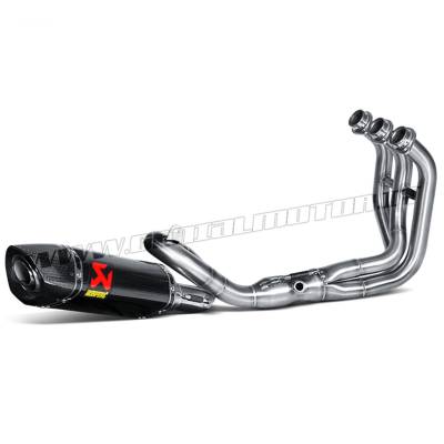 S-Y9R2-AFC Full System Exhaust Carbon Akrapovic Racing Line for YAMAHA FZ9 2014 > 2020