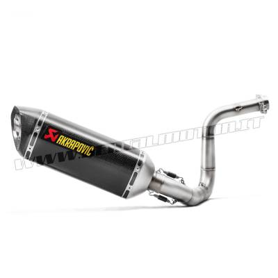 S-B3R1-RC/1 Full System Exhaust Carbon Akrapovic Racing Line for BMW G 310 GS 2017 > 2022