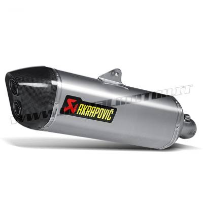 S-B13SO2C-HAAT Exhaust Titanium Approved Muffler Akrapovic for Bmw K1200 GT 2006 > 2008