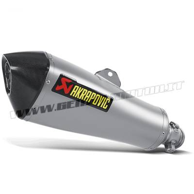 S-B13SO1-HLGT Exhaust Titanium Approved Muffler Akrapovic for Bmw K1300R 2009 > 2016