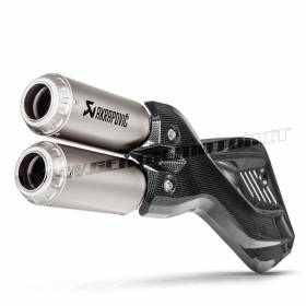 Exhaust Titanium Approved Muffler Akrapovic Ducati MULTISTRADA 950 2017 > 2020