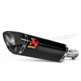 Exhaust Carbon Muffler Akrapovic for Kawasaki NINJA 400 2018 > 2024