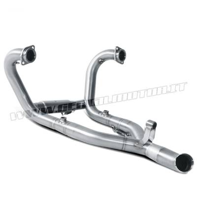 E-B12R2 Stainless Steel Optional Header Akrapovic for BMW Exhaust R1200GS 2004 > 2009
