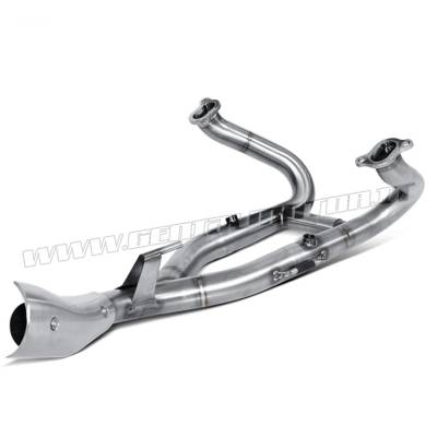 E-B12R4 Stainless Steel Optional Header Akrapovic for BMW Exhaust R1200GS 2013 > 2018