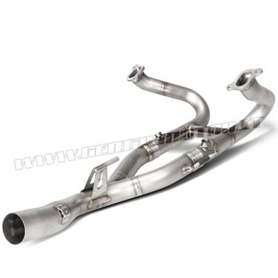 E-B12R6 Stainless Steel Optional Header Akrapovic for BMW Exhaust R1200RS 2015 > 2018