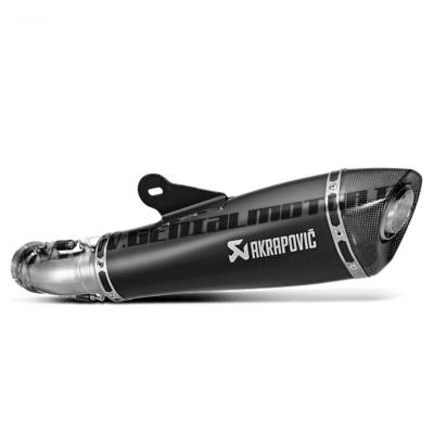 S-B12SO13-HCZBL Exhaust Titanium Approved Muffler Akrapovic for Bmw R NINET 2014 > 2016