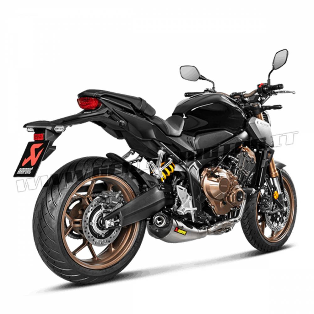 S H6R14 HEGEHT Full System Exhaust Titanium Inox Akrapovic for HONDA CB 650 R 2020