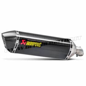 Tubo de Escape Homologado Carbono Akrapovic para Suzuki SV 650 2016 > 2023