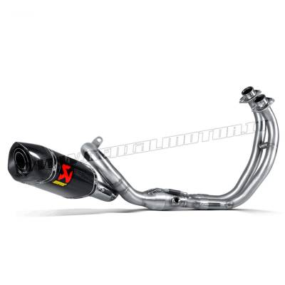 S-Y7R2-AFC Full System Exhaust Carbon Akrapovic Racing Line for YAMAHA XSR 700 2016 > 2024