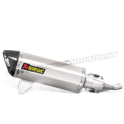 S-Y125SO5-HRSS/1 Exhaust Stainless Steel Approved Muffler Akrapovic Yamaha X-MAX 125 2017 > 2020