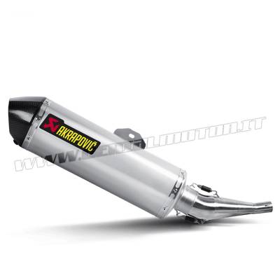 S-Y125SO4-HRSS Exhaust Inox Approved Muffler Akrapovic for Yamaha X-MAX 125 ABS 2011 > 2016