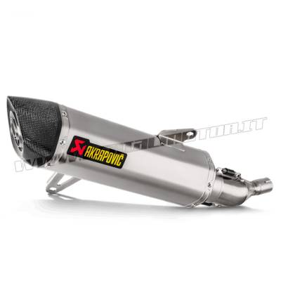 S-Y3SO1-HRSS/1 Exhaust Stainless Steel Approved Muffler Akrapovic Yamaha X-MAX 250 2017 > 2020