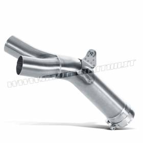 Inox Decatalyst Link Pipe Akrapovic for Exhaust YAMAHA YZF-R1 2004 > 2006