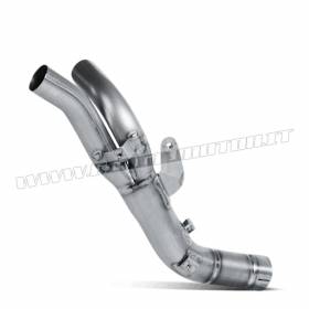 Titanium Decatalyst Link Pipe Akrapovic for Exhaust YAMAHA YZF-R1 2009 > 2014