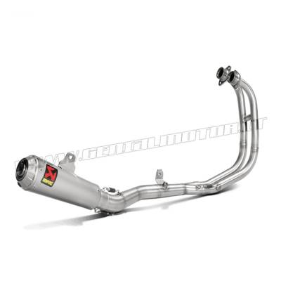 S-Y2R1-CUBSS Full System Exhaust Inox Akrapovic Racing Line for YAMAHA YZF-R3 2015 > 2021
