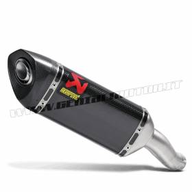 Exhaust Carbon Approved Muffler Akrapovic for Yamaha YZF-R3 2015 > 2016