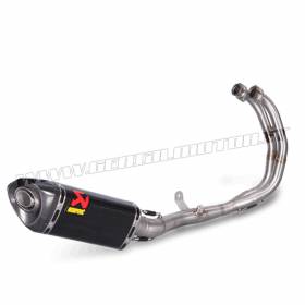 Full System Exhaust Carbon Akrapovic Racing Line for YAMAHA YZF-R3 2015 > 2023