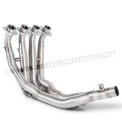 E-Y6R5 Stainless Steel Optional Header Akrapovic for YAMAHA Exhaust YZF-R 6 2008 > 2023
