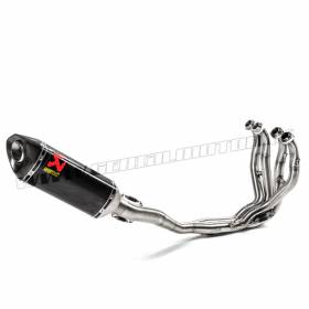 Full System Exhaust Carbon Akrapovic Racing Line for KAWASAKI ZX-6 R 2013 > 2020