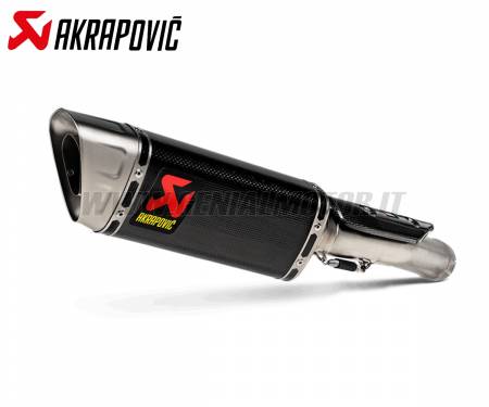 S-H10SO24-APC Exhaust Carbon Muffler Akrapovic with Titanium EndCap for HONDA CBR 1000RR-R Fireblade SP 2020 > 2023