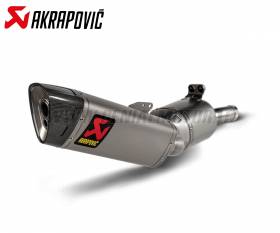 Exhaust Titanium Approved Muffler Akrapovic for Bmw F 900 R 2020 > 2024