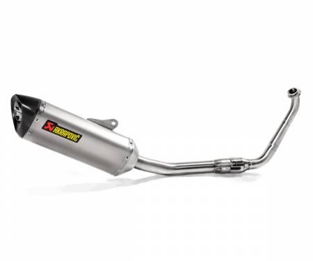 S-Y125R6-HZT Full Exhaust Akrapovic Long Stainless Steel Yamaha Mt 125 2020
