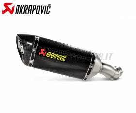 Exhaust Carbon Approved Muffler Akrapovic with Carbon EndCap for KAWASAKI Z 900 2020 > 2024