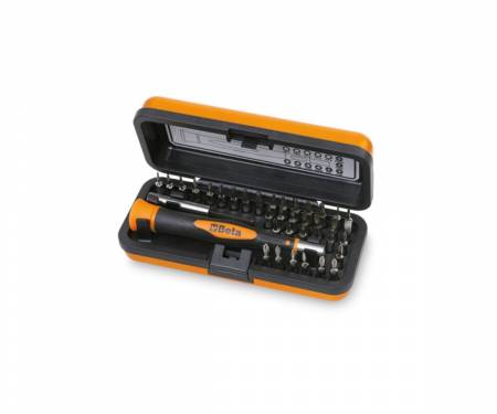 1256/C36-2 BETA Micro screwdriver set 36 interchangeable 4mm inserts and magnetic extension