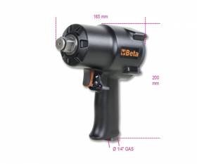 Super compact and powerful 1.600 Nm reversible compact BETA impact wrench