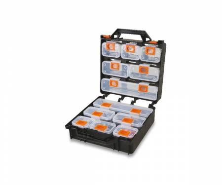2080/V12 BETA organizer case with 12 removable trays 1.8 kg, empty