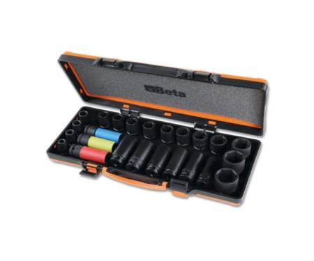 720/C24 BETA series 24 socket wrenches Machine, 1/2 phosphated female square drive