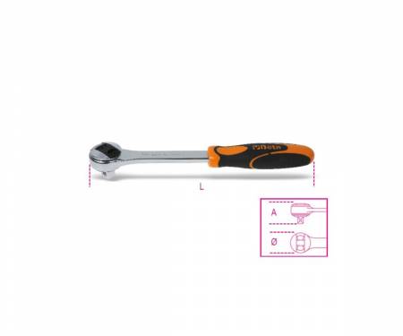 920/55 BETA reversible ratchet with 1/2 male square drive chrome