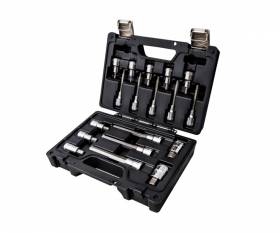 BETA set of 18 socket wrenches for hexagonal screws in plastic case