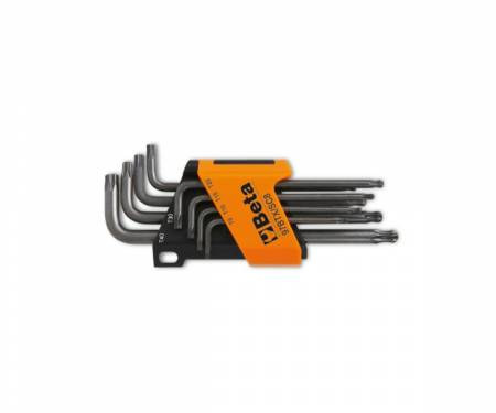 97BTX/SC8 BETA series of 8 ball end bent male keys for Torx head screws