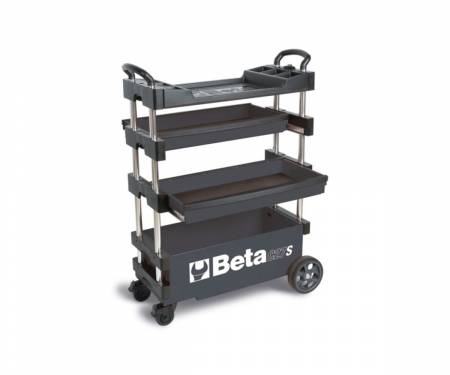 C27S-G Foldable gray BETA tool trolley for external interventions