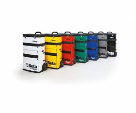 BETA tool trolley 21 kg green with 2 stackable modules