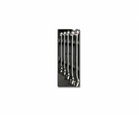 BETA rigid thermoformed set in ABS with 5 combination wrenches