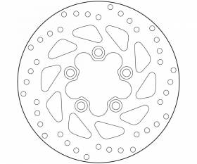 Brake Disc Fixed Brembo Serie Oro Front Kymco Dink Sports 50 2002 > 2006