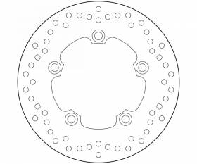 Disque Frein Fixer Brembo Serie Oro Arriere pour Yamaha Yzf R6 600 2005 > 2016