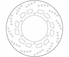 Brake Disc Fixed Brembo Serie Oro Front for Yamaha T Max 500 2001 > 2003