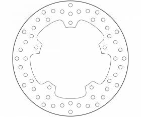 Brake Disc Fixed Brembo Serie Oro Rear for Bmw S 1000 R 1000 2014 > 2016