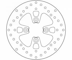 Brake Disc Fixed Brembo Serie Oro Front for Yamaha Majesty 180 2001 > 2006