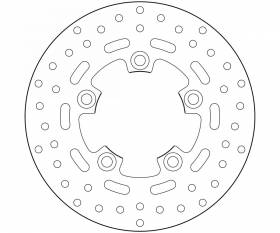 Brake Disc Fixed Brembo Oro Front Kymco People One 125Dd 125 2014 > 2016