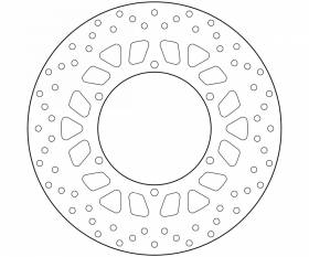 Brake Disc Fixed Brembo Serie Oro Front for Yamaha XV VIRAGO 535 {{year_system}}